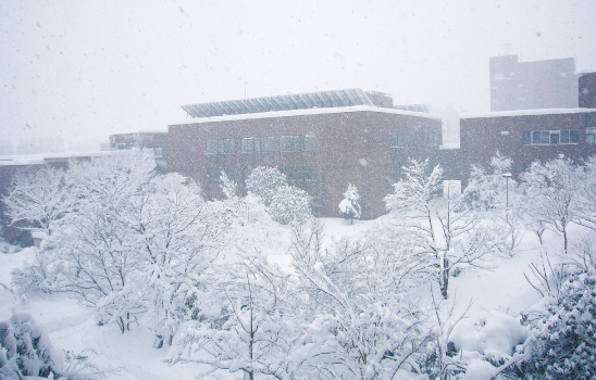 豪雪地帯の日常生活への負担